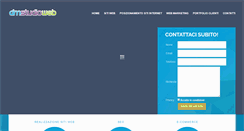 Desktop Screenshot of dmstudioweb.it